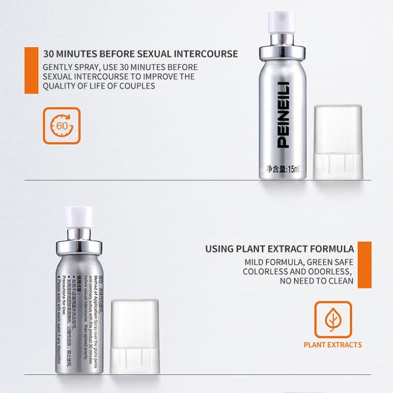 Мужская мода с задержкой роста, стойкий спрей дольше