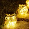 Солнечные фонари Уличные Водонепроницаемые для Сада Декор Подвесной Солнечный Свет Задний Двор Декоративное Освещение для Патио Деревьев Дорожки Двора