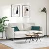 Sofa Cushions 2 pcs Dark Green 50 x 30 cm Fabric