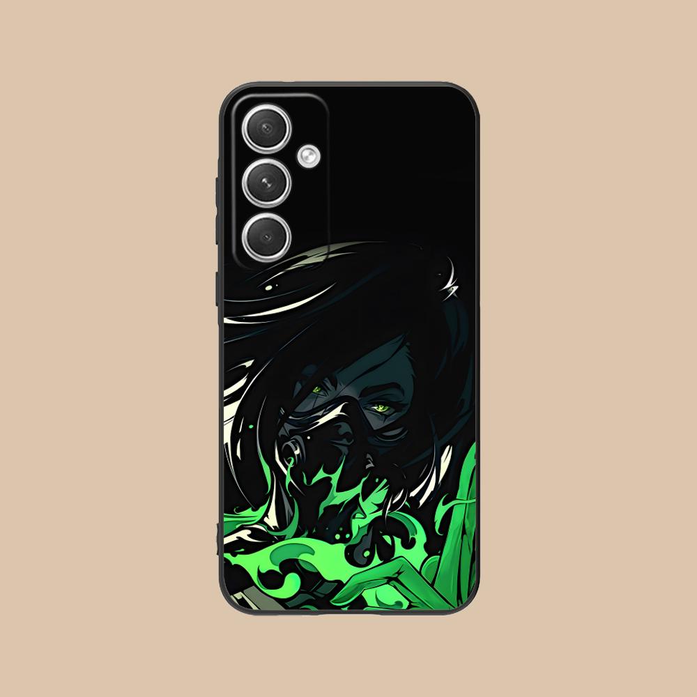 Valo Viper Phone Case for Samsung Galaxy S26 S25 S24 S23 S22 S21 S20 Note20 Plus FE Ultra Soft TPU Shockproof Cover
