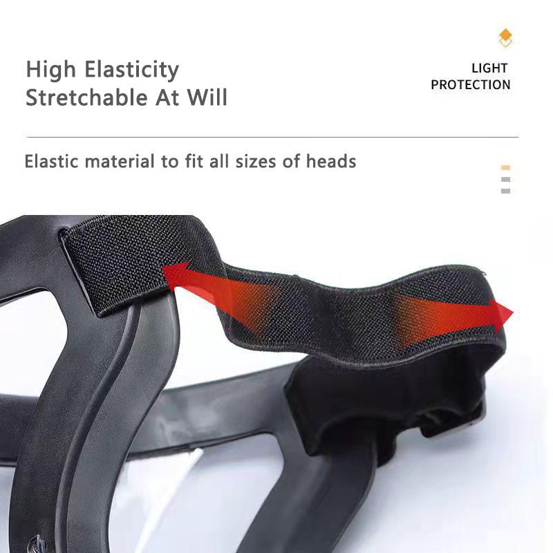 Прозрачная защитная крышка для лица, защитная маска для работы, мотоцикла, велосипеда, велосипеда, пылезащитная маска, бытовые кухонные инструменты