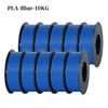 KINGROON 10KG/22LBS Multicolor PLA Filament 1KG/Roll 1.75mm For 3D Printer Material for 3D Printing 3D Printer Filament Free Shipping