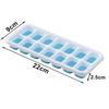 Ice Cube Tray Mold with Lid Silicone Square 14 Cube Easy Release Ice Cube Molds Summer Kitchen Bar DIY Iced Cocktail Freeze Tool