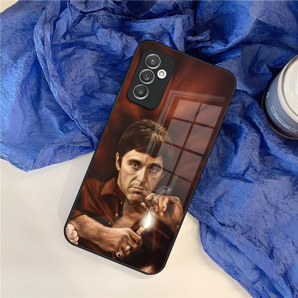 Чехол для телефона Scarface Godfather Tony Montana для Samsung Galaxy S26 S25 S24 S30 S21 S23 S20 S22 Fe Pro Edge Ultra Plus стеклянная крышка
