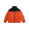 Li-Ning Спортивная модная серия, однотонный текстовый логотип, пуховик на молнии с воротником, куртки унисекс Danxia-оранжевый AYMS307-7