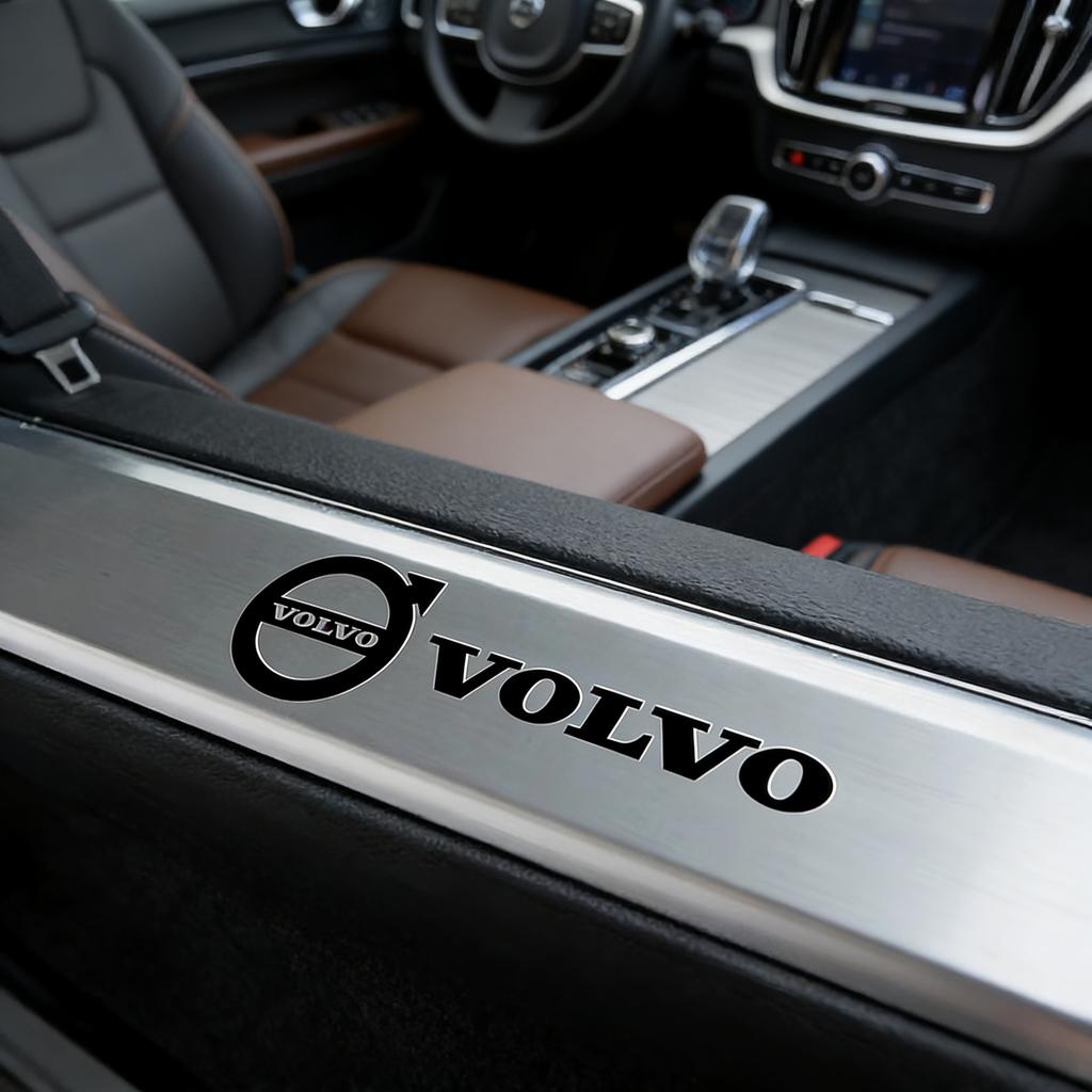 3D Metal Emblem Sticker Car Interior Decoration Styling Decals For Volvo AWD S60 XC60 XC40 XC90 V60 S80 S90 V90 S60L D4 D5 T5 T6