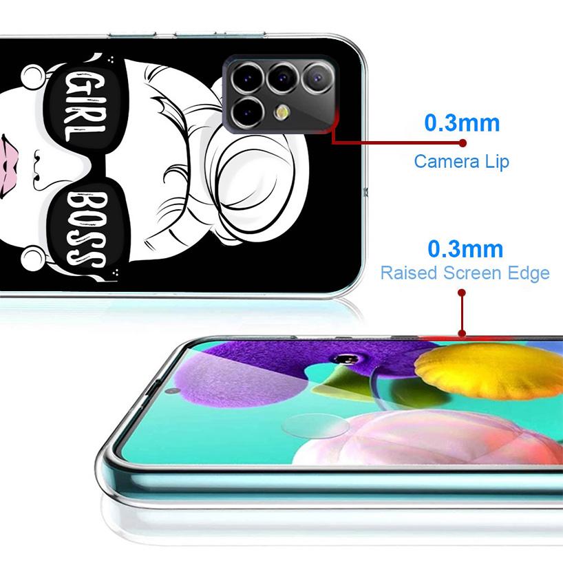 Чехол для телефона 'Девушка-босс' для Samsung Galaxy A17 A16 A15 A14 A13 A57 A56 A55 A54 A53 A37 A36 A35 A34 A33 A26 A25 A24 A2