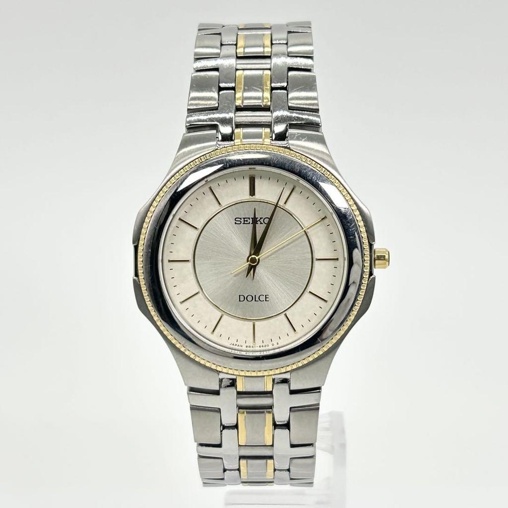 [USED] SEIKO DOLCE 8N41-6270 Quartz Wristwatch