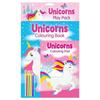Alligator Play Pack Unicorn Coloring Set