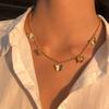 Gold Chain Butterfly Pendant Choker Necklace Women Statement Collares Bohemian Beach Jewelry Gift Collier Cheap