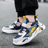 Breathable Sports Shoes Mesh Casual Shoes Middle and Large Children Elementary School Students Soft Platform Dad Shoes Running Lightweight Boys