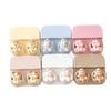 Cartoon Lens Box With Tweezers Drawer-Style Lens Case Portable Contact Lens Case  Travel