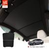 YZ Для Model 3 Y Highland Juniper 2025-2026 Солнцезащитные козырьки Черная крыша Графеновые сотовые солнцезащитные козырьки для заднего и переднего стекла люка автомобиля