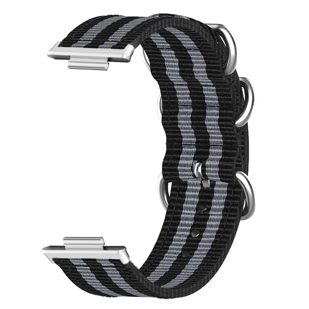 Нейлоновый ремешок для Xiaomi Smart Band 9 Pro/8 Pro/Redmi Watch 5 eSIM/5/4, ремешок для часов с тремя кольцами и металлическим коннектором