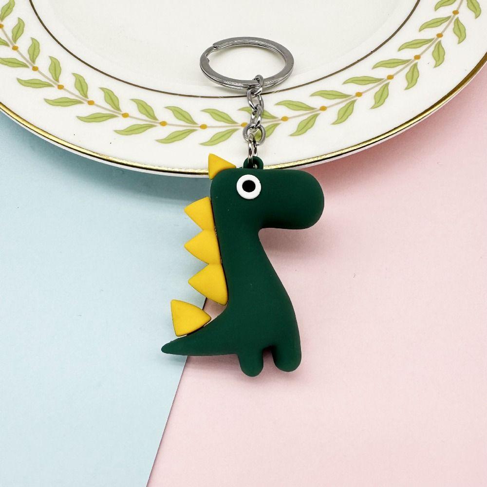 Многофункциональные держатели для ключей с динозаврами в корейском стиле, брелок для ключей с изображением животных, брелок для ключей с героями мультфильмов, сувенирный подарок