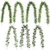Simulation Rattan Ceiling Decorative Leaves Plastic Fake Flowers Dill Leaves Decorative Scene Layout Home Artificial Plants