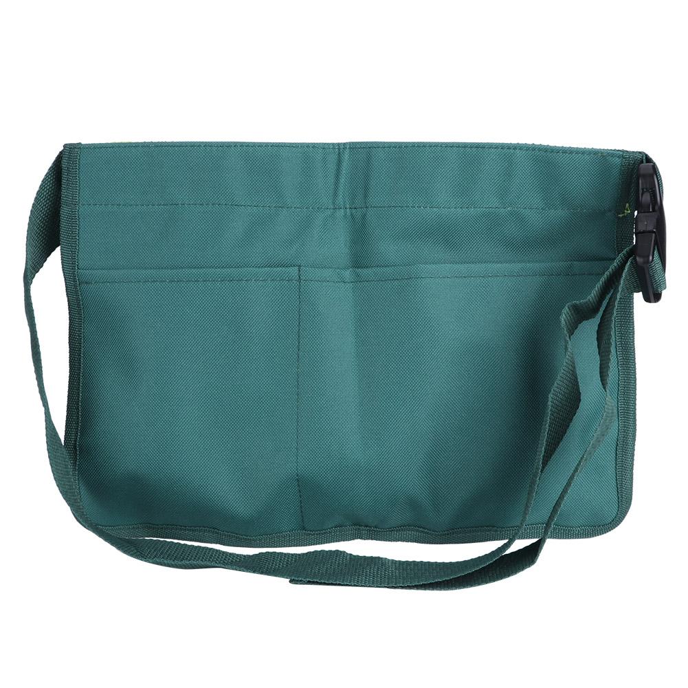 Многокарманная сумка для садовых инструментов, подвесная сумка-органайзер с регулируемым ремнем, садовые принадлежности