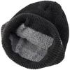 Mizuno Вязаная шапка Breath Thermo с логотипом Черный Размер F Нашивка, Материал с тепловыделяющим эффектом, B2JWC500, Унисекс, Меланж,