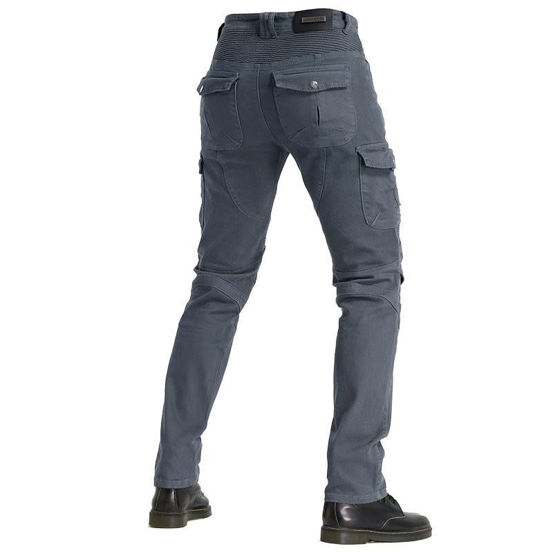 VOLERO Motorcycle Riding Jeans Protective Motorbike Pants Riders Silicone Padded Racing Trousers