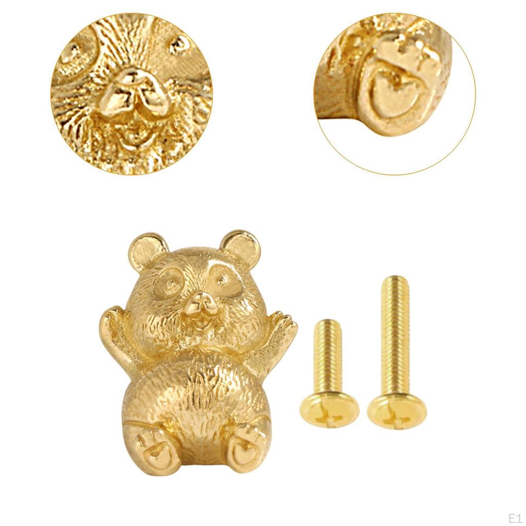 Очаровательная ручка для мебели в виде панды для кухонных шкафов и ящиков