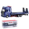 1/24 Scale  Large Benz 1851 Flatbed Trailer Alloy Model Car Diecast Vehicle Collection Simulation Sound and Light Toys Gifts For Kids