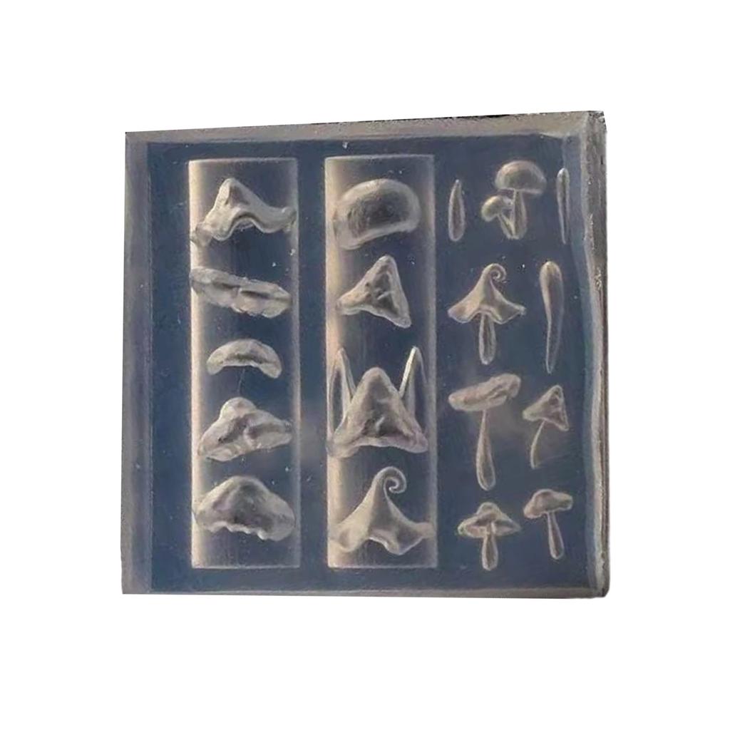 Silicone 3D Nail Embellishment Molds Delicate Shape Small Accessories Crafting Molds Present for Beauty Enthusiasts