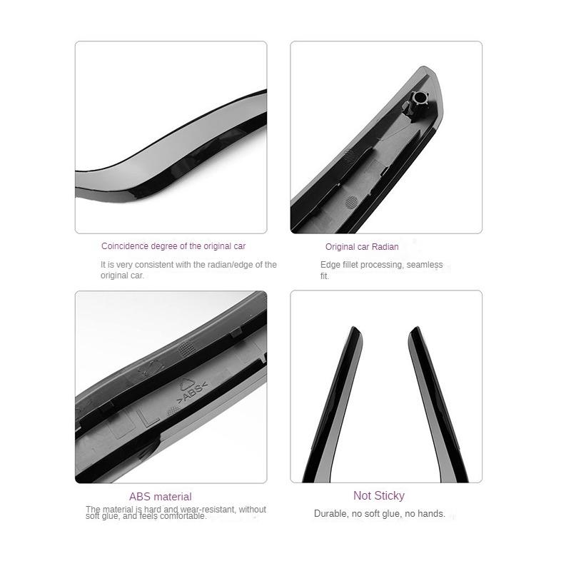 Внутренняя дверная ручка автомобиля, накладка на ручке, левая и правая сторона, накладки на внутренние дверные ручки для BMW X1 E84 2010-2016