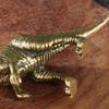 11 Kinds, Brass Dinosaur Model Decoration Jurassic Tyrannosaurus Triceratops Ankylosaurus Modeling Metal Crafts Decoration