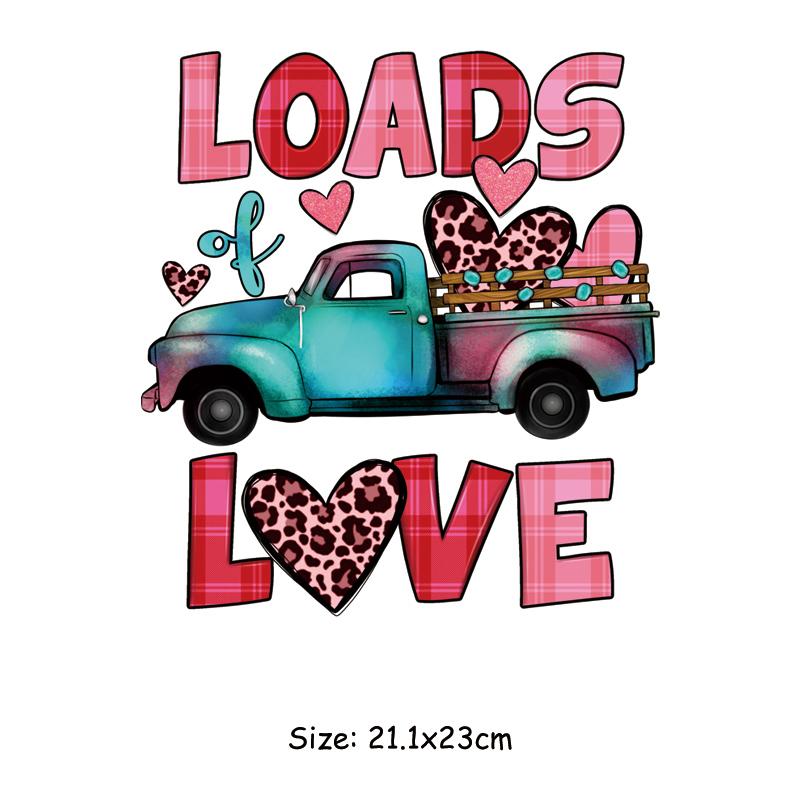 Нашивки для одежды для влюбленных, наклейки для одежды с Днем Святого Валентина, Parches Ropa, теплопередача, для мужчин и женщин, DIY, гладильная нашивка, новинка