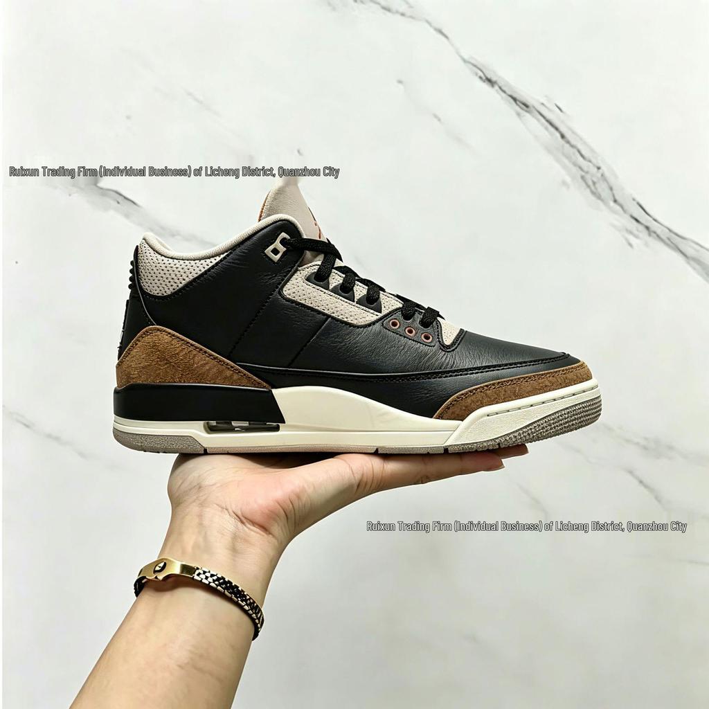 AJ3 Retro Средние Унисекс Баскетбольные Кроссовки: Оригинальная повседневная спортивная обувь для улицы
