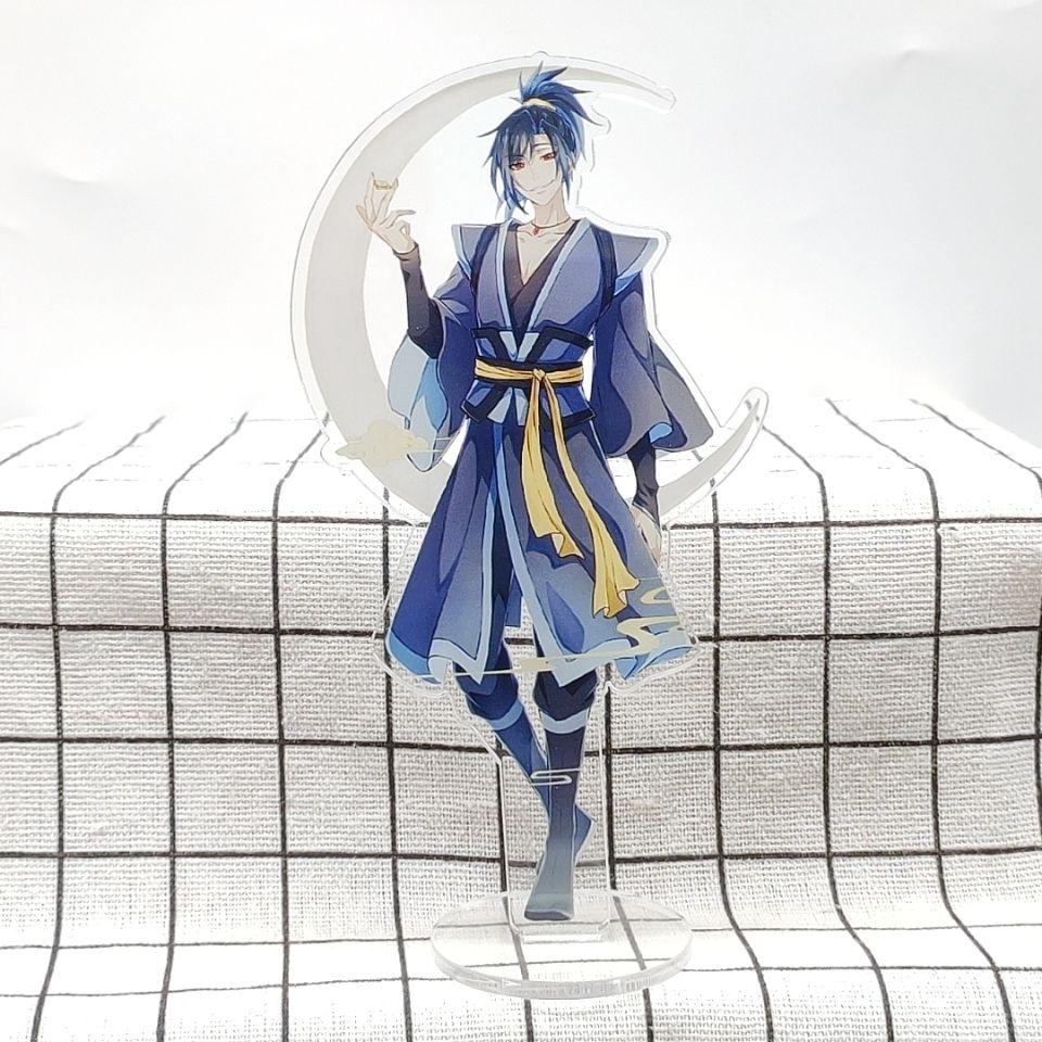 1 шт. Mo Dao Zu Shi, акриловая фигурка-подставка, экшн-игрушка, Grandmaster of Demonic Wei Wuxian Lan Wangji, стоячая тарелка, украшение для рабочего стола
