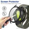 Full Coverage Silicone Case For Samsung Galaxy Watch 7 40mm 44mm Shockproof Scratch Resistant Bumper Screen Protector Accessory