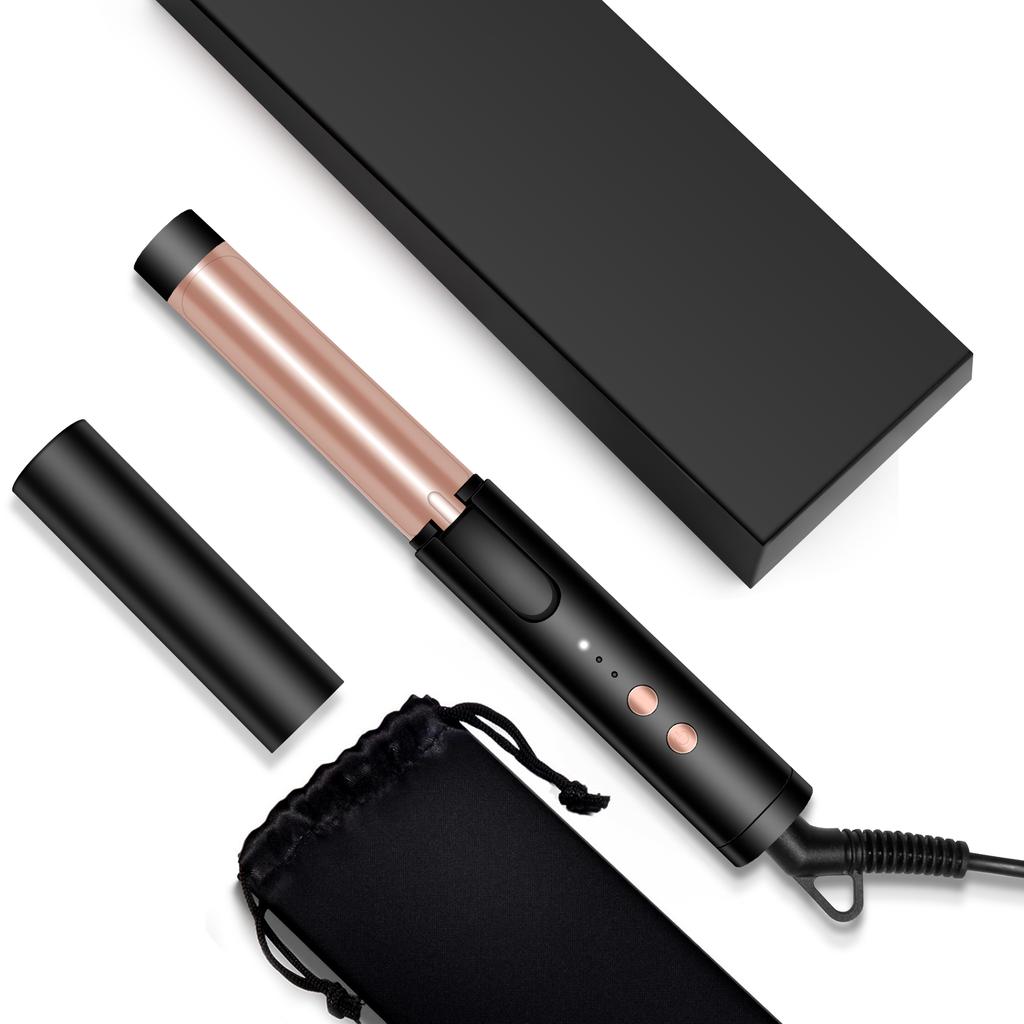 Мини-щипцы для завивки коротких волос Керамические маленькие щипцы для завивки волос для путешествий Двойной щипцы для завивки волос