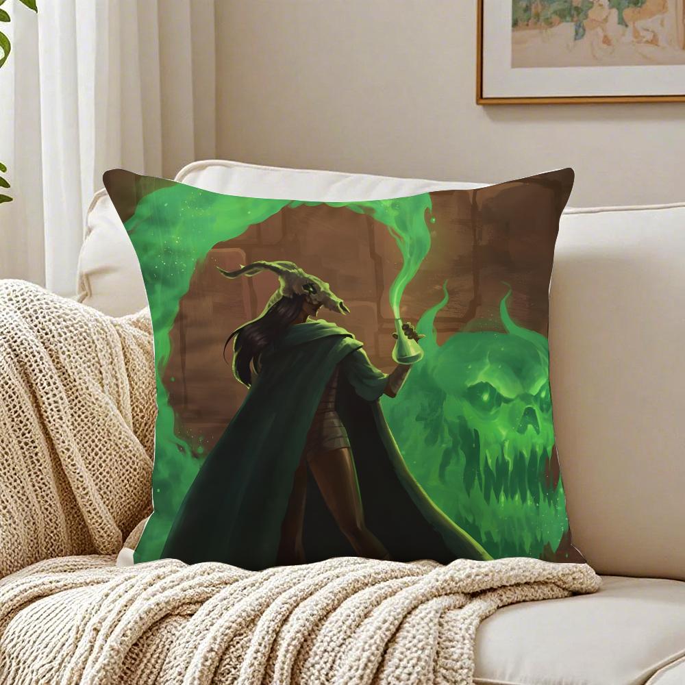 Slay the SSpire 2 Cushion Cover Pillowcase Antidustmite living Room Sofa Decor Cushion Room