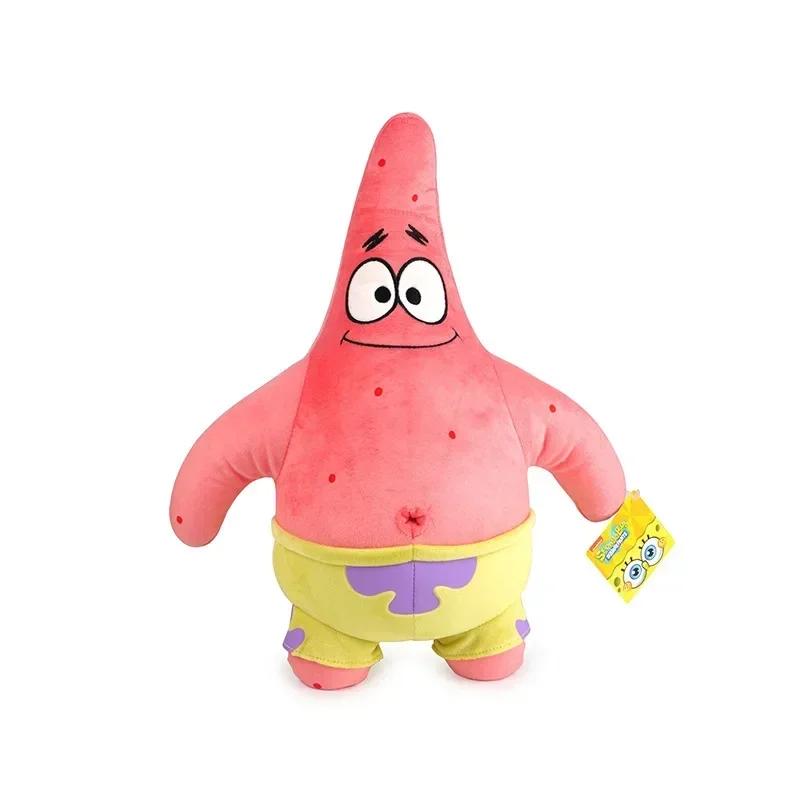 Cute Cartoon Sea Sponge Starfish Squid Crab Snail Plush Dolls Stuffed Toys Birthday Gift For Kids
