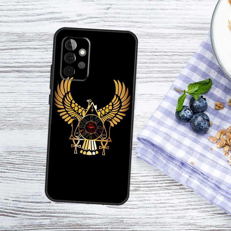 Египет Нефертити Анубис Анх Чехол Для Samsung Galaxy A52 A32 A12 A14 A34 A54 A53 A33 A13 A51 A71 A15 A25 A35 A55 Чехол
