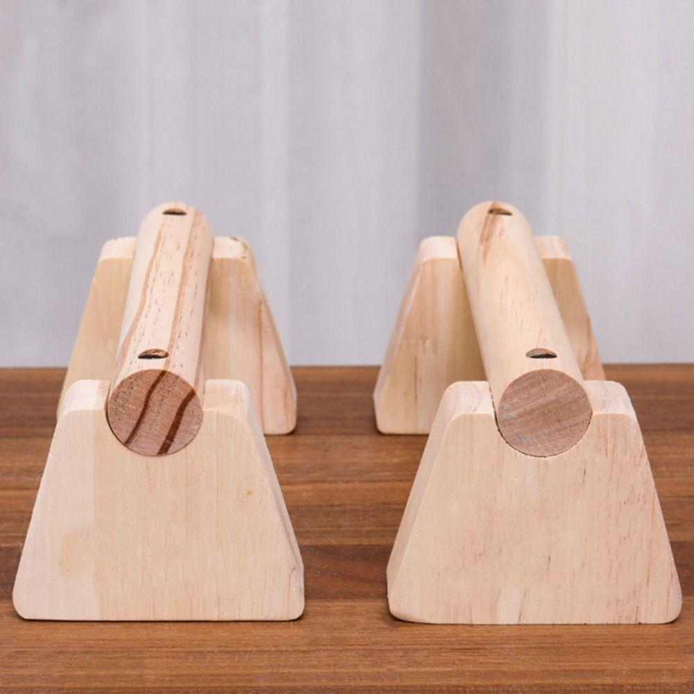 1 пара уличных фитнес-брусьев для отжиманий из массива дерева, домашнее оборудование для упражнений, стойка для отжиманий для тренировки рук, дом