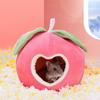 Cartoon Hanging Hamster Hammock Fruit Shape Hamster Cotton House Guinea Pig Nest  Winter