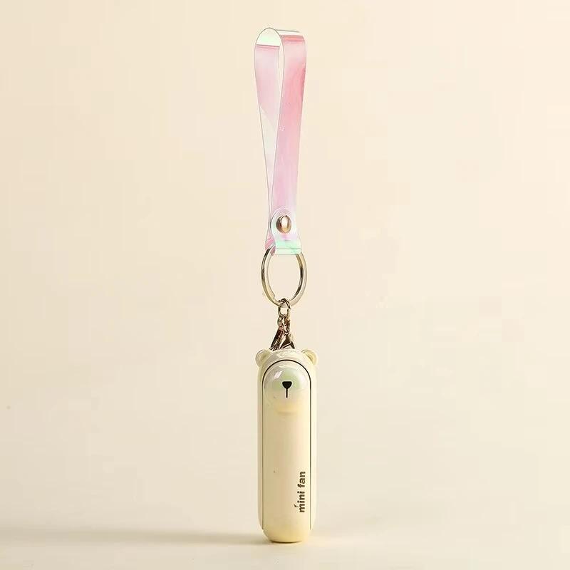 Милый Мини Вентилятор Портативный Ручной Складной Прикроватный Офисный USB Зарядка Батарея Настольный Стол Охлаждение USB Охлаждение Складной Ручной Вентилятор
