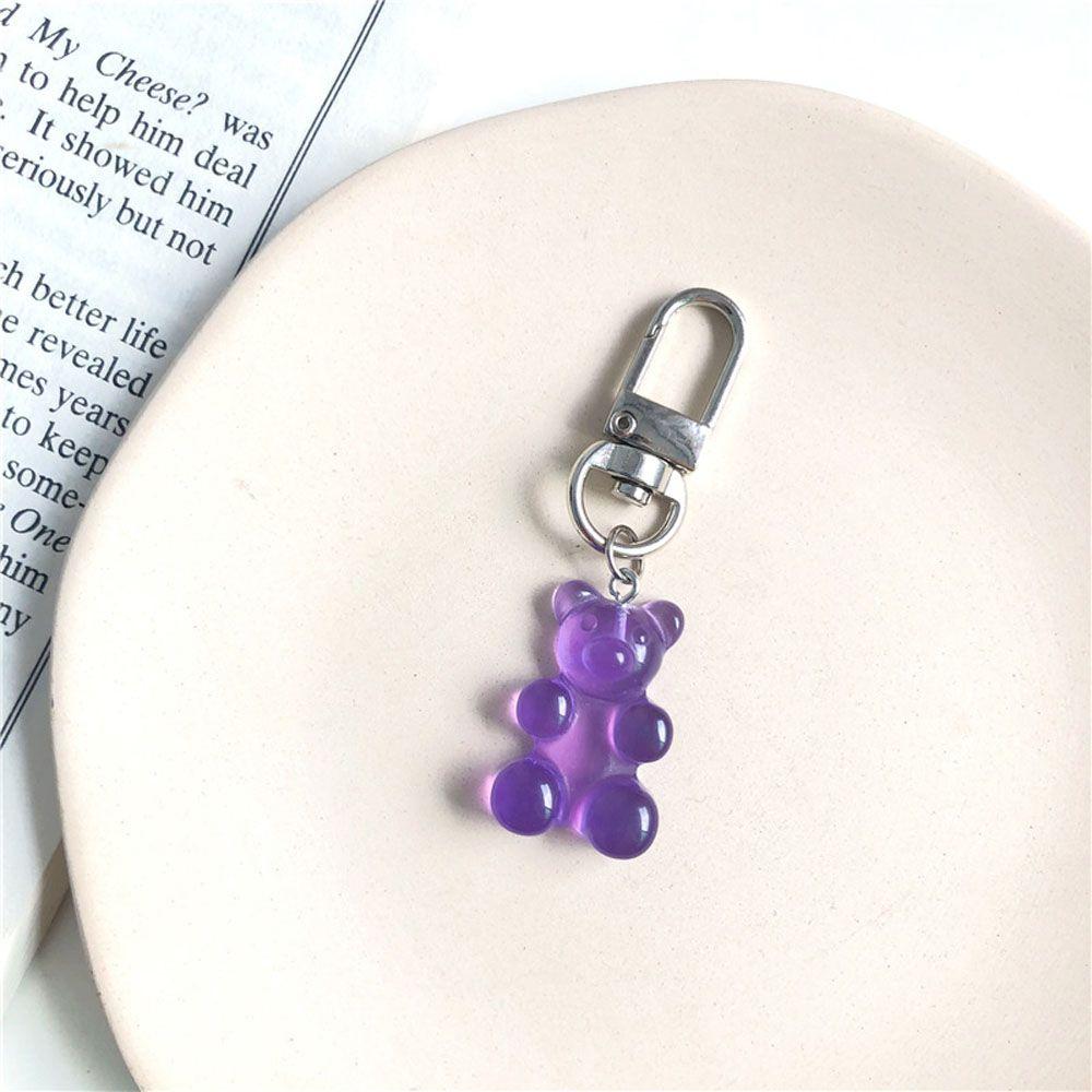 Couple Cute Trinket Earphone Cover Charm Animal Jewelry Fashion Accessories Key Ring Key Chain