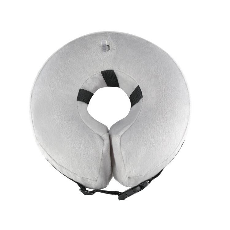 Надувной ошейник для домашних животных, защита от укусов, елизаветинский воротник, милый защитный воротник для кошек, собак, щенков, E-конусный ошейник для маленьких и больших собак