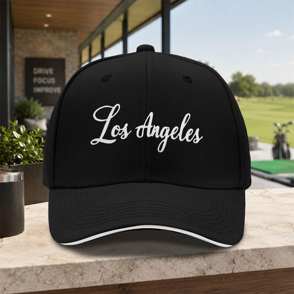 Los Angeles Sandwich Baseball Cap Adjustable Unisex Dad Hat for Unisex Women