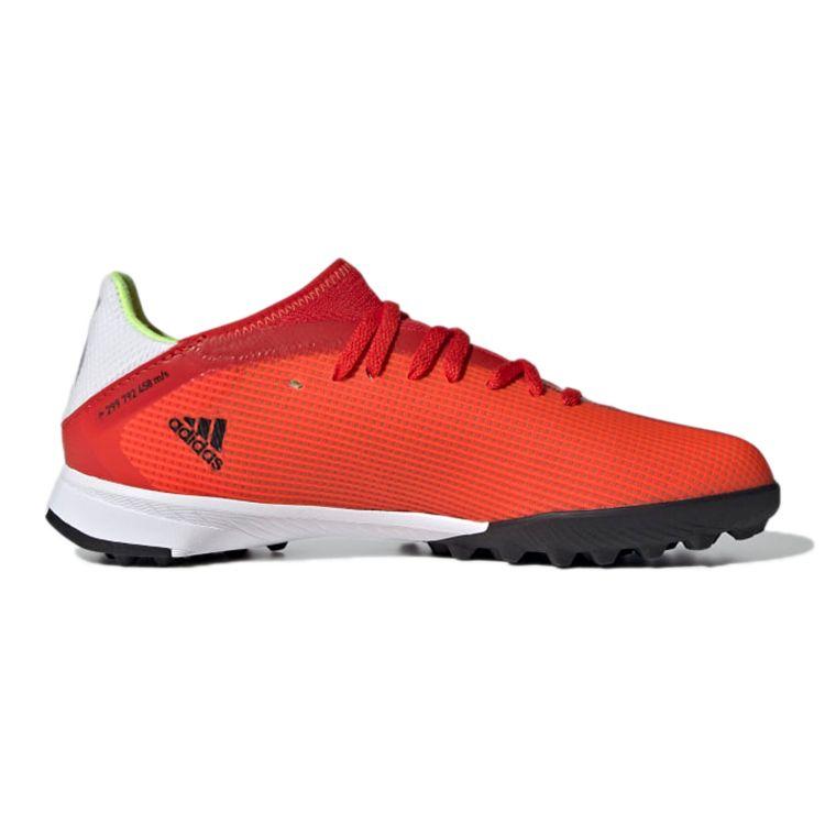 Adidas X Speedflow.3 TF J Red Kids Sneakers Core-Black Solar-Red FY3321
