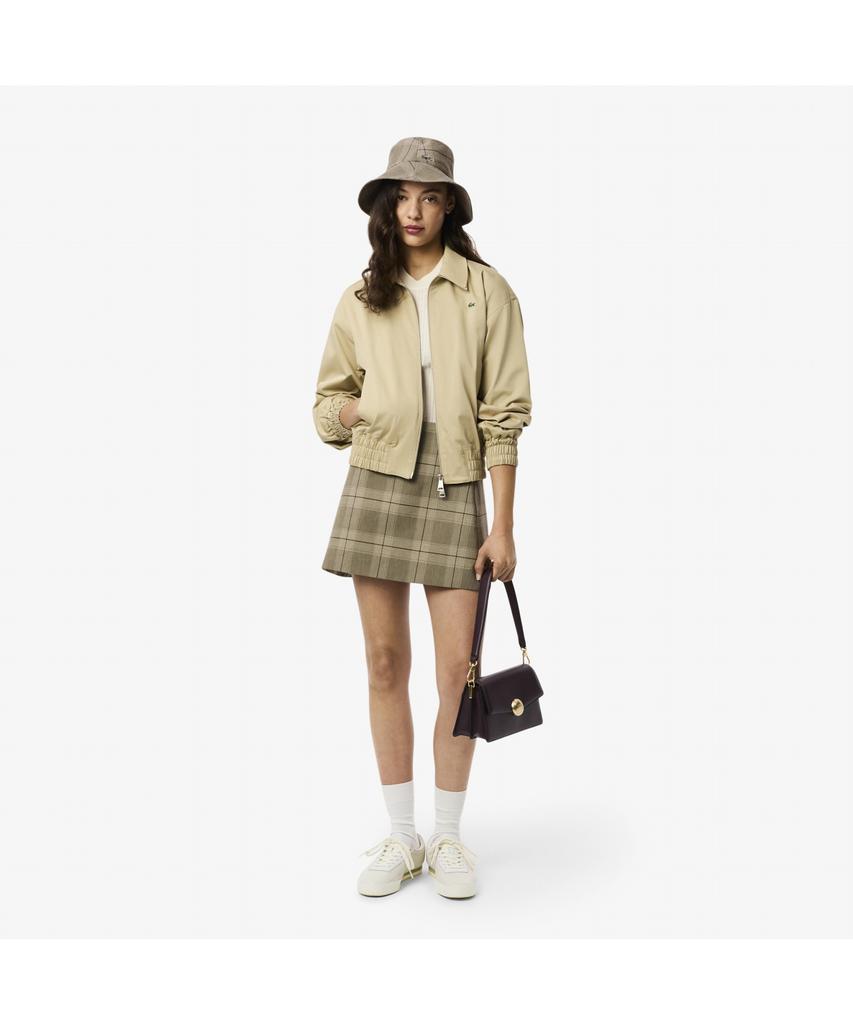 LACOSTE Женская клетчатая панама-ведро Rk5632-55N Aim