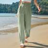 Women's Wide Leg Pants High Elastic Waisted In The Back Business Work Trousers Long Casual Pants