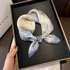 Mulberry Silk Hair Band & Square Scarf - Elegant Women's Silk Accessory