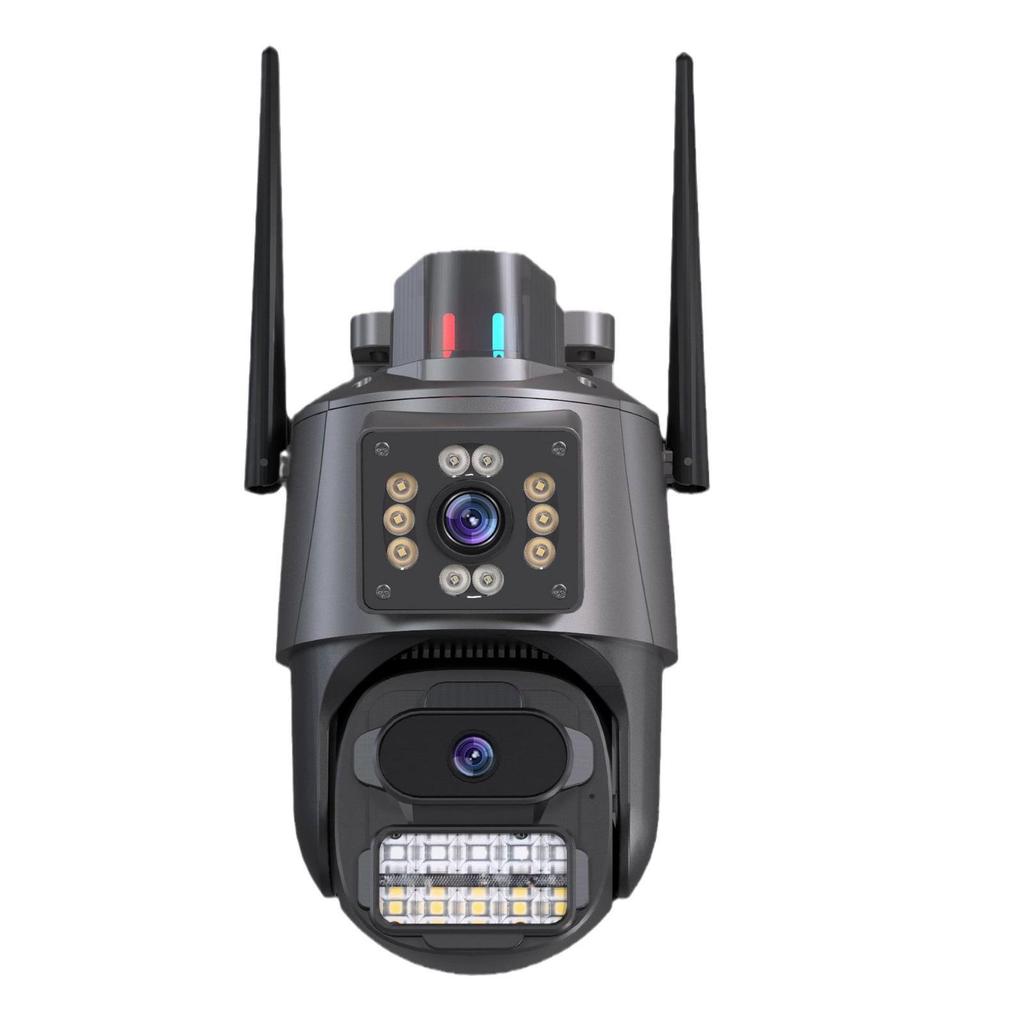 ICSEE Dual-Lens Wireless 360° HD Night Vision PTZ Outdoor Camera