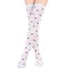 Свидания Любовь Чулки Любовный Принт Чулки Вечеринка Свиданий Чулки Выше Колена