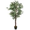 VidaXL Ficus Artificial 630 Leaves 120 Cm Green 359026
