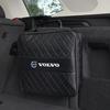 Car Leather Storage Bag High-capacity Auto Trunk Handbag For Volvo Xc60 XC40 EX40 Xc90 S60 S90 EX30 V40 V60 V50 V90 S80 C40 V70